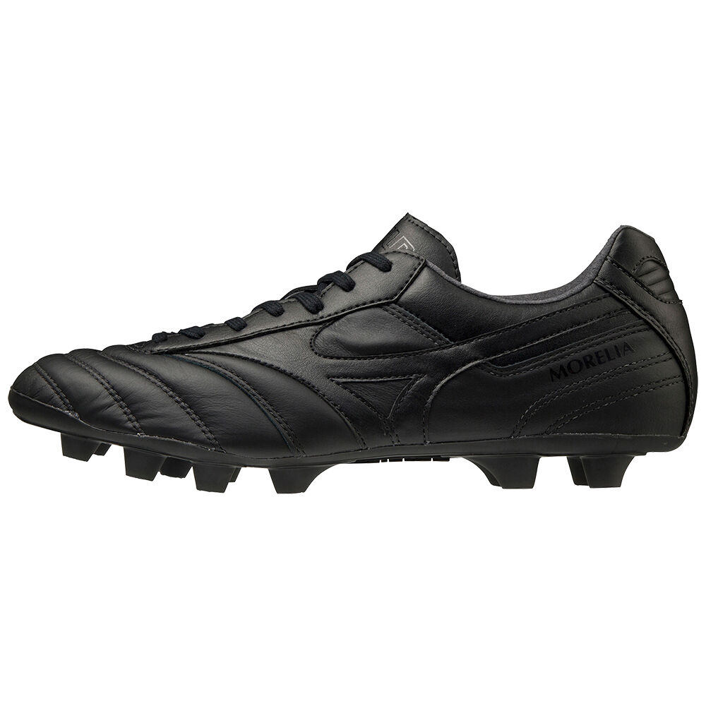 Scarpe Calcio Mizuno Morelia II Elite Uomo - Nere - 46728-TPAI